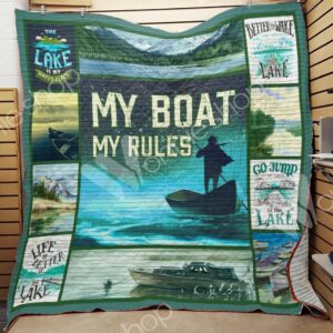 Lake4 M290718 Lake Quilt Blanket  Quilt